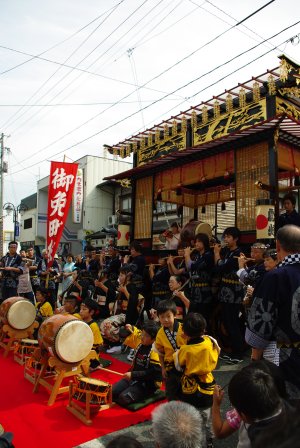 町内の民俗芸能の写真