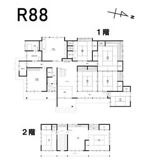 R88間取図