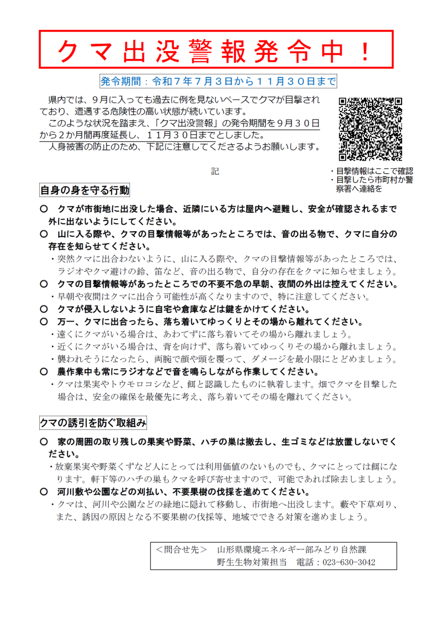 再延長チラシ