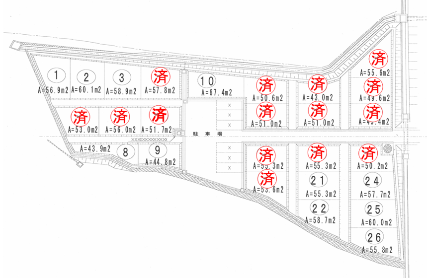 農園区画図（R8.2.26現在）
