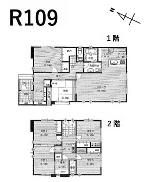 R109間取り