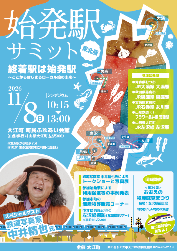 始発駅サミット ポスター