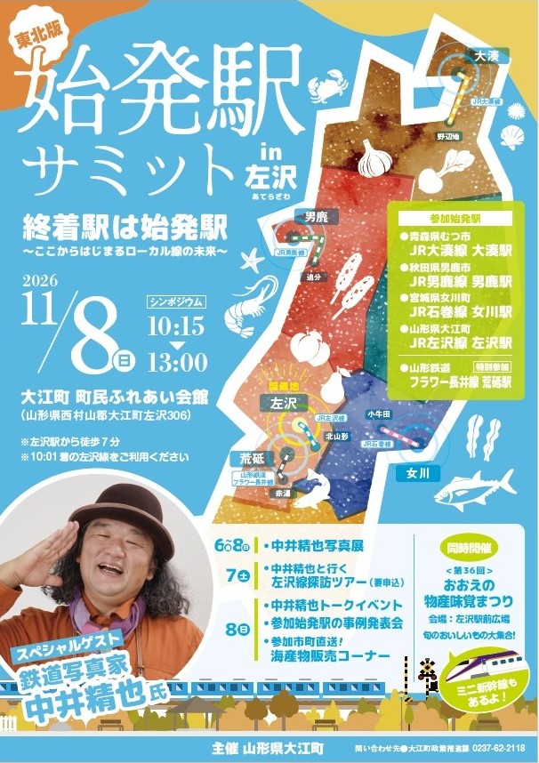 始発駅サミットポスター
