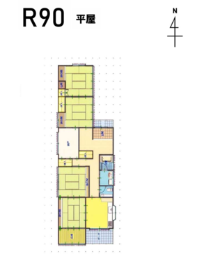 R90間取図