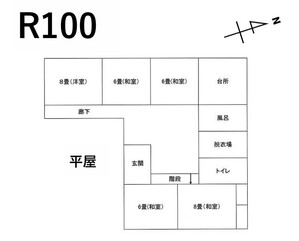 R100間取