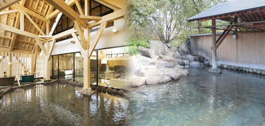 テルメ柏陵健康温泉館・奥おおえ柳川温泉